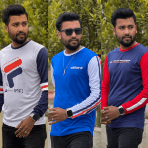 মাত্র ৯৯৯ টাকায় ৩ পিস Long Sleeve T-shirt Combo -3D2