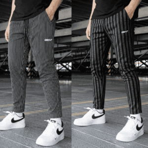 2 pcs striped jogger - TR3